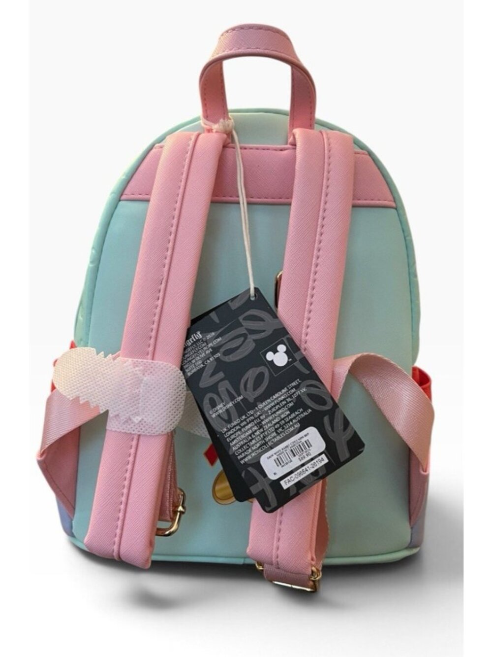 Loungefly Disney Alice in Wonderland White Rabbit Mini Backpack Bag NWT - Picture 3 of 7